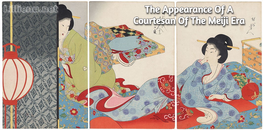 The Appearance of a Courtesan in the Meiji Era